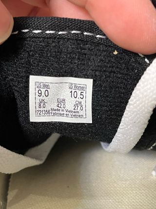 Scarpe Vans Old Skool Nere Tg 42