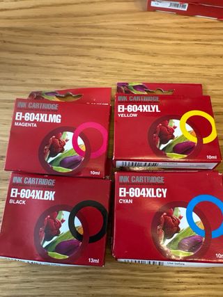 Pack 4 cartuchos Epson 604XL