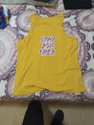 Camiseta surf Stay Psyched vintage 80s