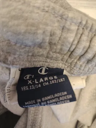 Chándal Champion Gris Talla 13- 14 años