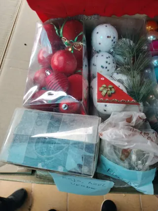 Set luci e palline di Natale