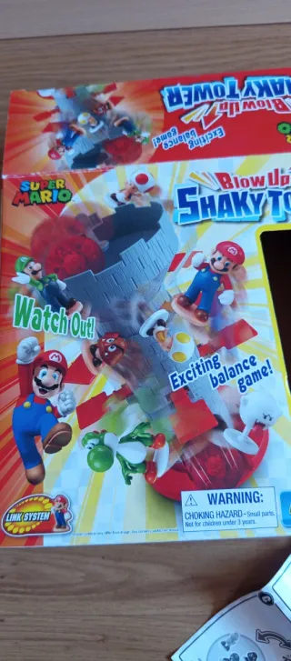 Juego Super Mario Blow Up Shaky Tower