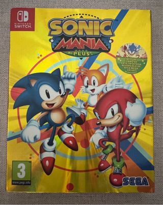 Juego Nintendo Switch Sonic Mania Plus