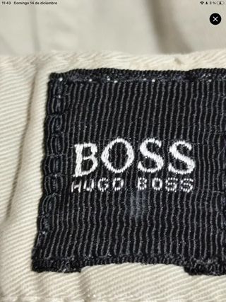 Pantalon chino beige Hugo Boss sin estrenar