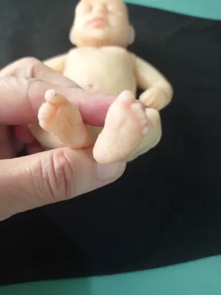 Bebé de silicona realista