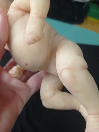 Bebé de silicona realista