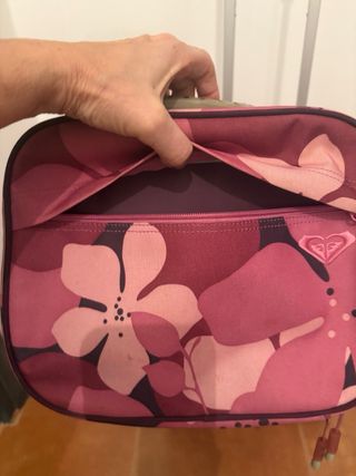 Maleta y neceser Roxy floral