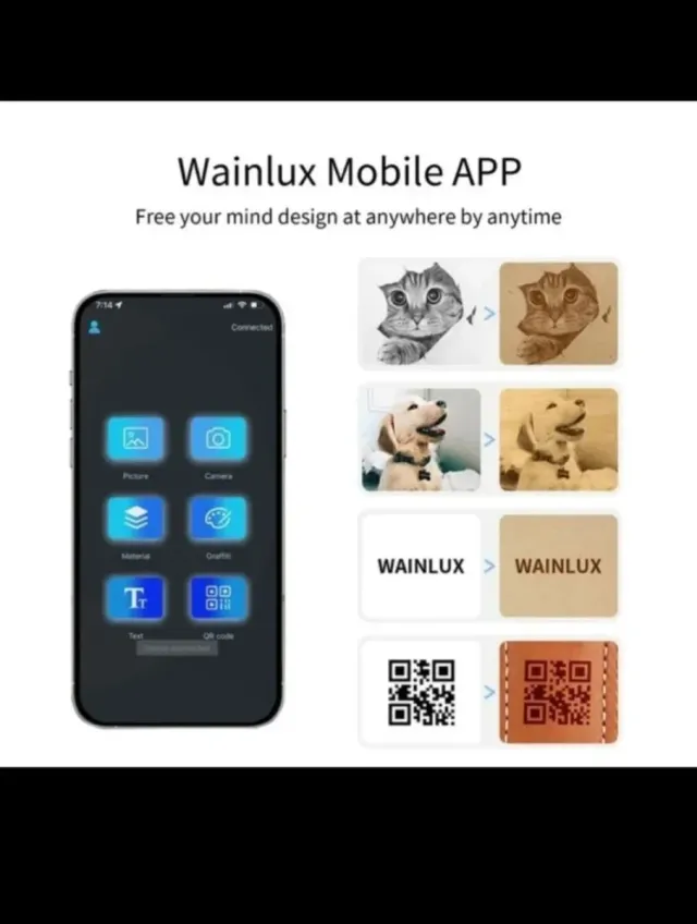 Mini máquina de grabado láser Bisofice K6.