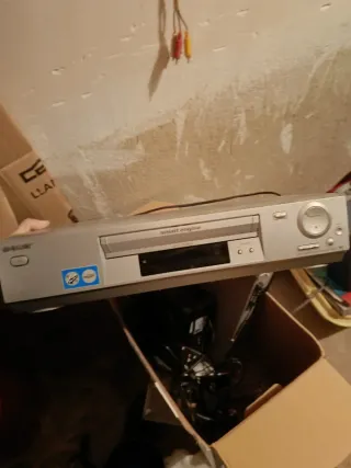 Lote 2 Reproductores, DVD Sony y VHS sony