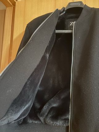 Giacchetta blu navy da donna Zara