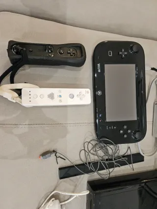Consola Wii U nera + Gamepad