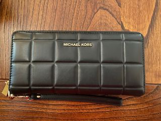 Portafoglio Michael Kors nero in pelle