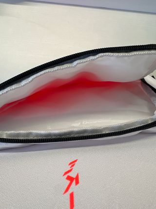 Mochila deportiva Babolat naranja y blanca