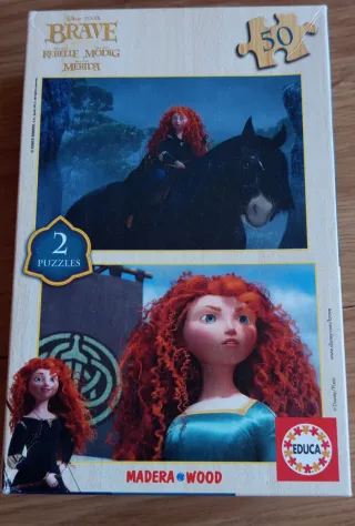 Puzzle Madera Educa 50 Piezas Brave Merida