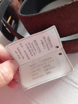 Cintura da donna regalo marrone