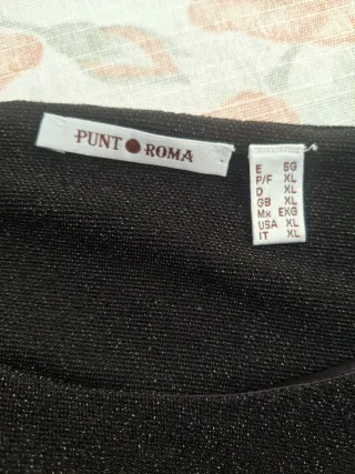 Vestido Negro Talla SG. Medidas en descripción