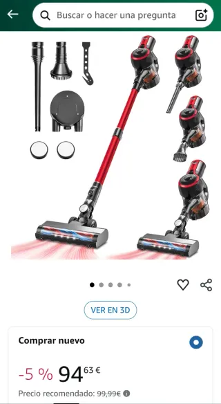 Aspiradora sin cables