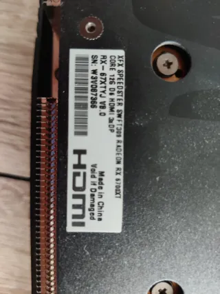 Tarjeta Gráfica XFX Radeon RX 6700 XT