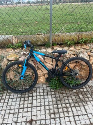 Bicicleta Infantil BTWIN Azul/Negro