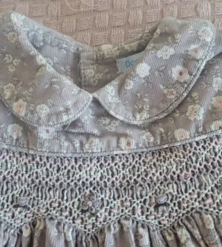 Vestido y braguita niña 18 meses