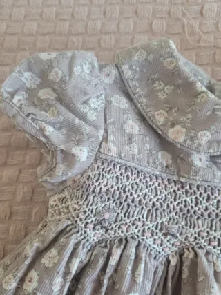 Vestido y braguita niña 18 meses