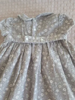 Vestido y braguita niña 18 meses