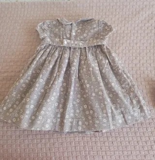 Vestido y braguita niña 18 meses