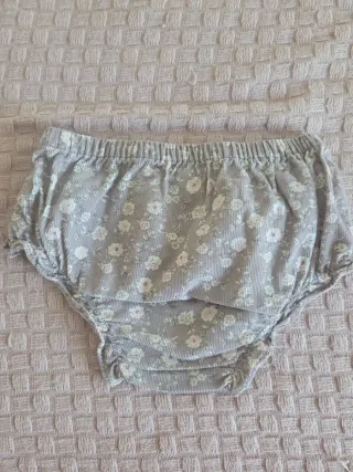 Vestido y braguita niña 18 meses