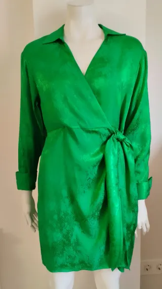 Vestido verde Only talla M ó 40