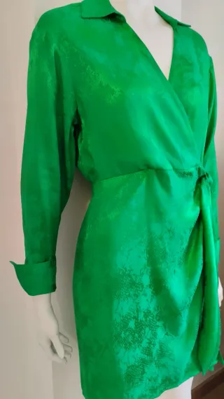 Vestido verde Only talla M ó 40