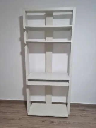 Escritorio blanco banak de madera