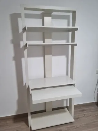 Escritorio blanco banak de madera