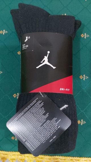 Calcetines Jordan 3 Pares Negro