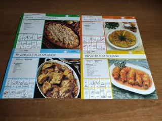 Schede ricette miste