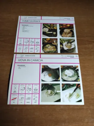 Schede ricette miste