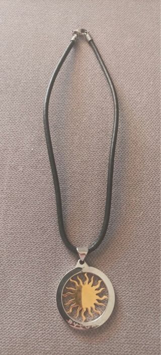 Colgante Sol Acero Inoxidable