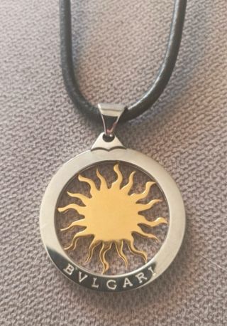 Colgante Sol Acero Inoxidable