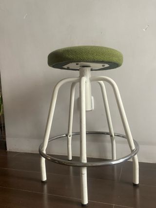 Silla taburete  giratorio vintage industrial