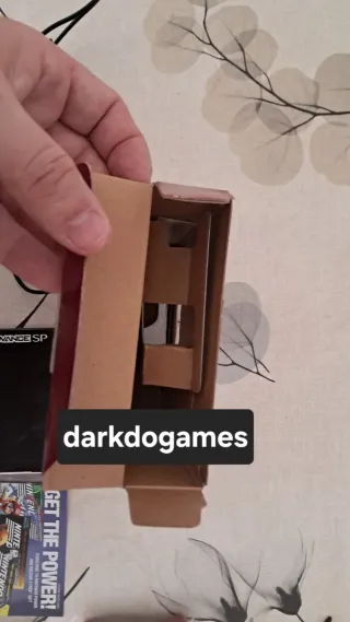 CONSOLA GBA SP RED FLAME  ORIGINAL COMPLETA USA