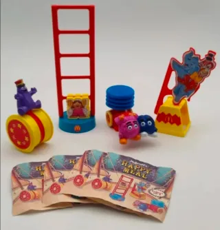 McDonald's Happy Meal Circo 1994 - Set Completo