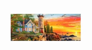 Diamond painting- Paisaje Marítimo 40x80