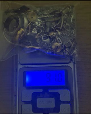90g Restos Joyería Plata