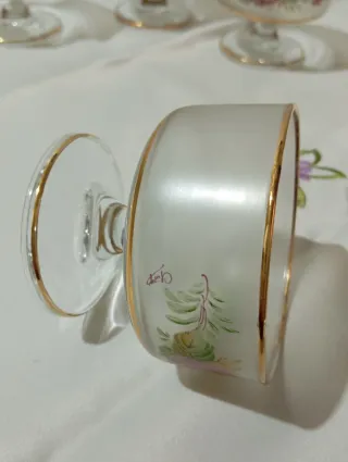 Sei bicchieri Dessert vintage Giorgi