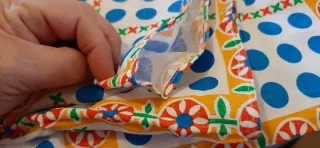 Tovaglia x 12 Cotone Fantasia Pois