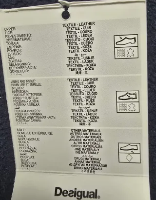 Botas altas Desigual negras y verdes