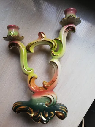 Candelabro in porcellana