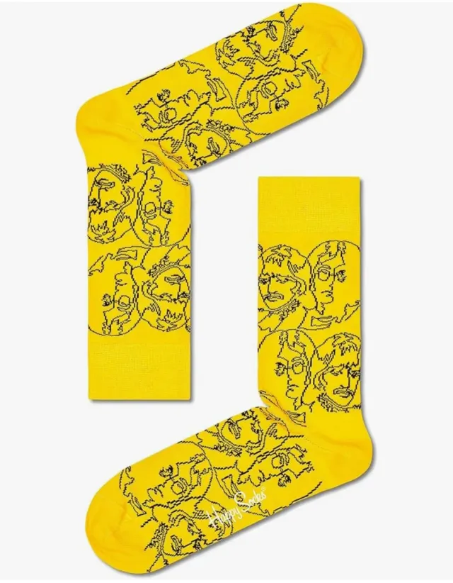 Happy Socks Beatles 4 Pares Calcetines Talla 36-40