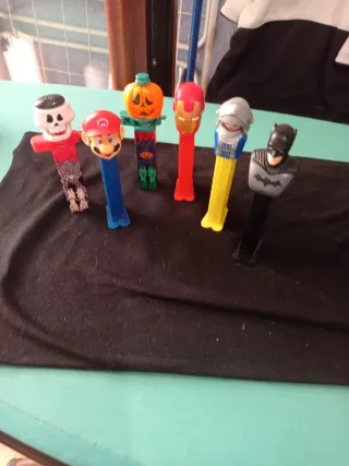 Lote 6 Dispensadores PEZ