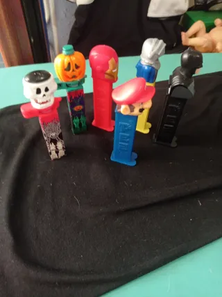 Lote 6 Dispensadores PEZ