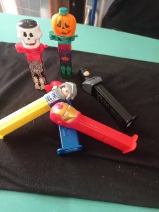 Lote 6 Dispensadores PEZ